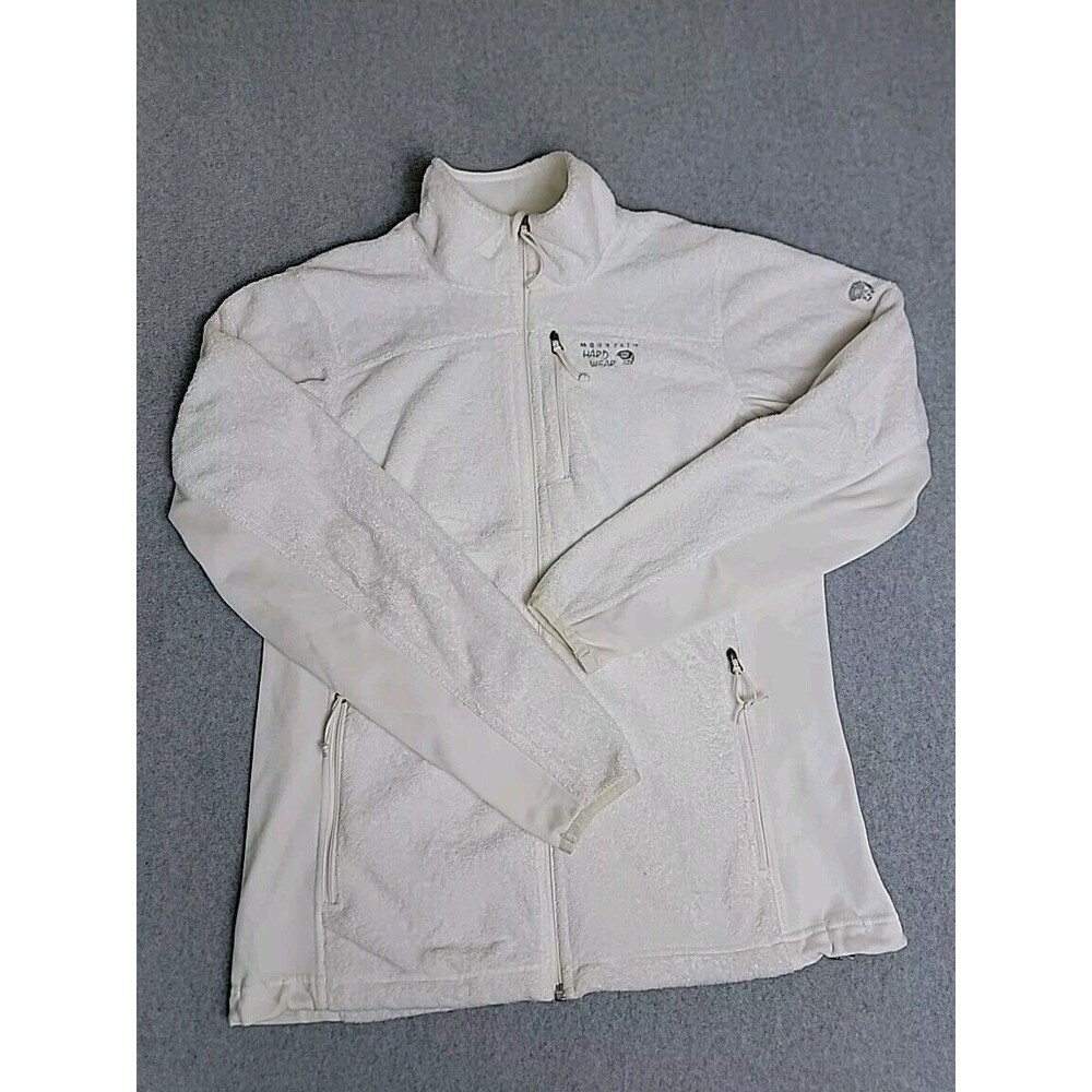 Mountain Hardwear Jacket Womens S Windstopper Gray Full Zip Lightweight‎